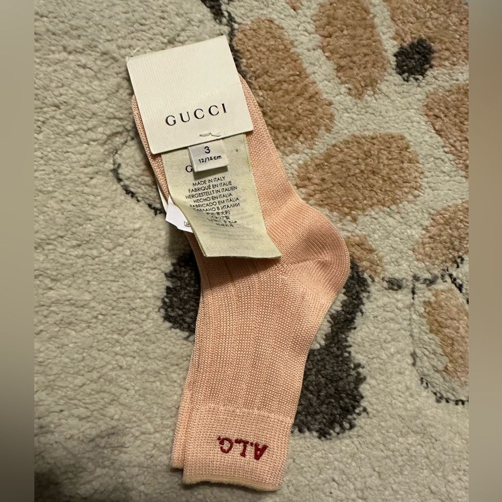 Brand new with tags Size 3 kids 12/14 cm Gucci socks